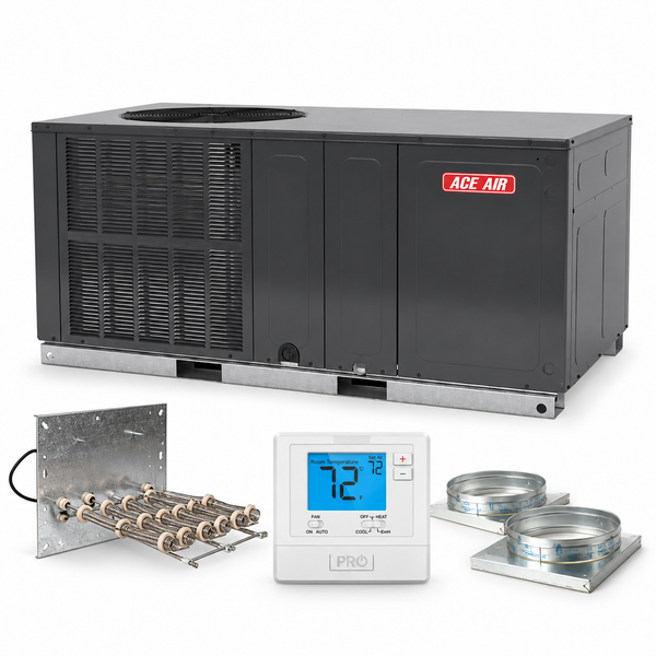Complete Ace Air 3 Ton 13.4 SEER2 Mobile Home Air Conditioning Package Unit | COM-AAD-GPCH33631